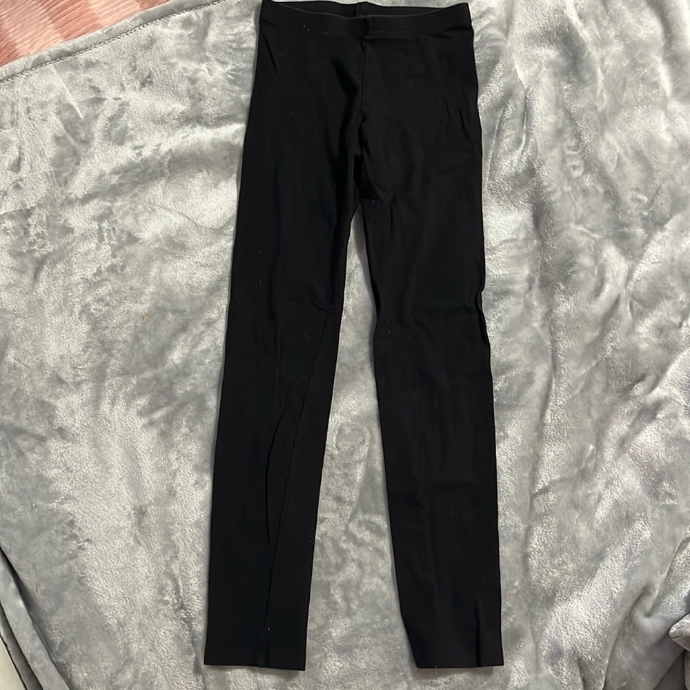 Girls black leggings